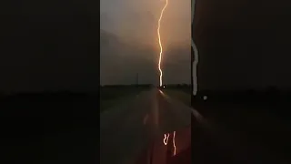 The Most Powerful Lightning STRIKE Ever Caught On Camera..😶