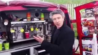 Game of Thrones Actor Aidan Gillen Making the Coffee with Mr Hobbs Coffee