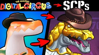 What if THE AMAZING DIGITAL CIRCUS Characters Were SCPs?! P3 (Lore & Speedpaint)