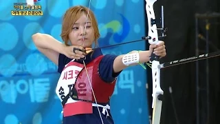 【TVPP】Secret - W Archery Semifinal, 시크릿 - 여자 양궁 준결승 @ 2012 Idol Star Championship