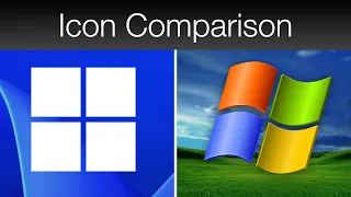 Windows 11 vs Windows XP Icons!