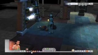 The Sims™ 4  I made sims died from Electrocution