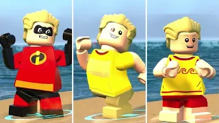 All Dash Costumes in LEGO The Incredibles (DLC Included)