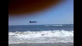 700 Mph @ 20 feet - Blue Angels Sneak Pass Almost breaks Sound Barrier at Jones beach.