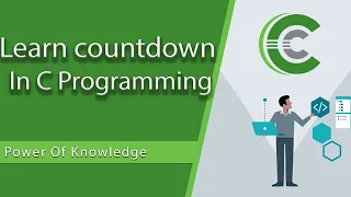 Learn countdown in C Programming In Hindi