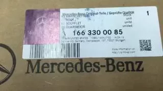 A1663300085 Пыльник переднего приводного вала наружный (Полуоси) Mercedes ML W166 / GL X166