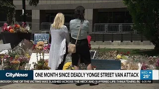 Toronto marks one month since deadly van attack