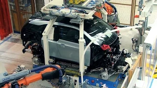 BMW i3 production at Leipzig