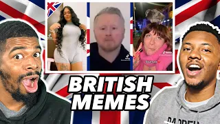 AMERICANS REACT To BRITISH MEMES