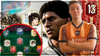 KØBER NYT SJOVT HOLD MED DIEGO MARADONA OG MIT FØRSTE DANSKE ICON! - FUT CHAMPIONS #13