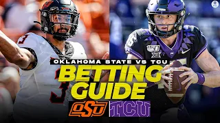 No 8. Oklahoma State vs No. 13 TCU Betting Preview: Free Picks, Props, Best Bets | CBS Sports HQ