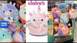 So many COWS! Squishmallow hunting at Five Below event, Claires, & Walmart