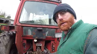 Vintage Thursday. Massey Ferguson 550 hitch.