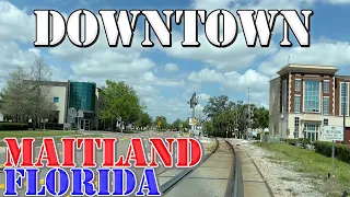 Maitland - Florida - 4K Downtown Drive