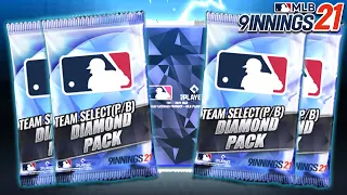 MLB 9 Innings 21 - Four Team Select Diamond Pack Opening!