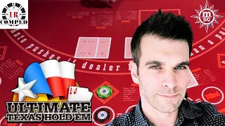 🔵ULTIMATE TEXAS HOLD EM! NICE WIN!📢SUBSCRIBE FOR DAILY VIDEOS!
