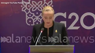 G20, Meloni: "Poteva essere un fallimento, è stato un successo"