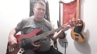 Slayer: Skeletons Of Society (bass cover)