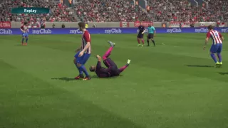 Pro Evolution Soccer 2017 DEMO Neymar Diving