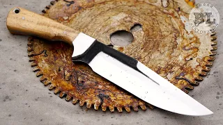 Making a Bowie knife from an Old Saw Blade