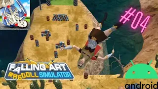 Falling Art Ragdoll Simulator - Gameplay #04 - fractures garantie 🤣
