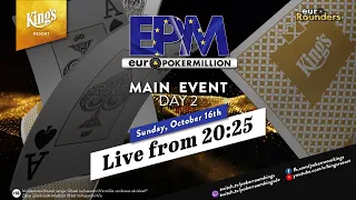 🇩🇪 💶Finaltag des €490 Euro Poker Million Main Events live aus dem King´s Resort - Stefan Hachmeister