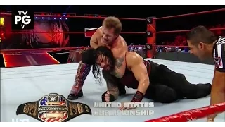 Roman Reigns vs. Chris Jericho -  WWE RAW 2016 Full Show- 5 December 2016 HD