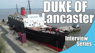 Duke of Lancaster (Mostyn Fun Ship) - Interviews at the Llanerch-y-Môr Dock, Mostyn, North Wales