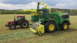 senáže 2023 | John Deere 9600i | ZD Hraničář Loděnice