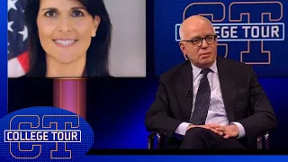 Michael Wolff on the suggestion of Trump having an affair - College Tour