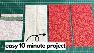 A Quick Sewing Project from Scraps of Fabric 05