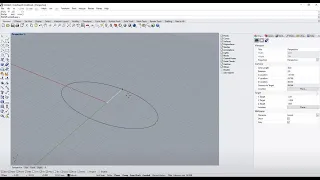 Using The Ellipse Tool On Rhino