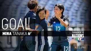 Australia vs. Japan: Mina Tanaka Goal - July 30, 2017