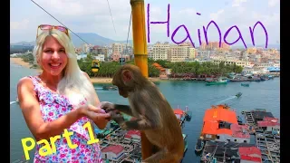 КИТАЙ, ХАЙНАНЬ, ОСТРОВ ОБЕЗЬЯН || HAINAN MONKEY ISLAND