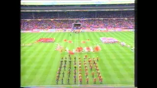 FA Cup Final 1996 G Force Dancers Commentary by Barry Davies