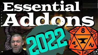 Essential Add-On Modules for Foundry Virtual Tabletop for Beginners in 2022 (Foundry VTT v9)