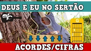 ♫ DEUS E EU NO SERTÃO NO VIOLÃO - BAIXE A CIFRA (INICIANTES)