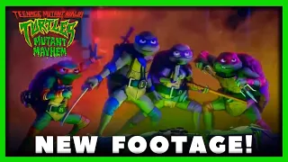 Ninja Turtles Mutant Mayhem Movie NEW Footage BREAKDOWN!