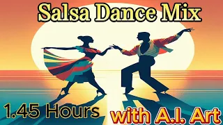 Salsa Dance Mix with A.I. Art. Top Staff Picks.