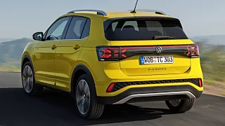 New Volkswagen T-Cross FACELIFT 2024 | FIRST LOOK, Driving, Exterior & Interior