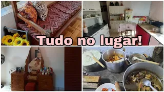 Tudo mudado aqui em casa|Veja como ficou!|Recebemos visitas.