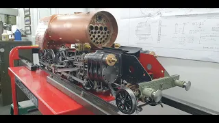 9F Loco 5" Gauge - Part 73 - Boiler Trial Fit