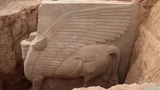 Iraq dig unearths 2,700-year-old winged sculpture largely intact | AFP