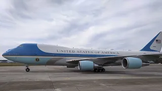 President Biden in Atlanta | Traffic on I-85 from Hartsfield-Jackson Airport