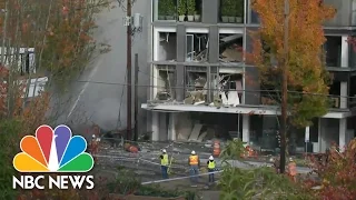 At Least 5 Injured In Massive Gas Explosion In Portland | NBC News