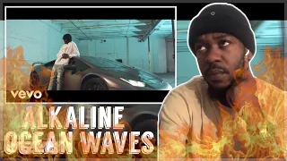 Alkaline - Ocean Waves (Official Music Video) Dancehall Reaction Time