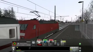 Strongest Emergency Brake in Train Simulator