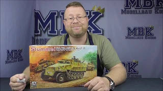 MBK unboxing #213 - 1:35 Sd.Kfz.251/9 early (AFV-Club 35278)