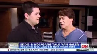 CNN Father's Day Special Eddie and WolfGang VanHalen