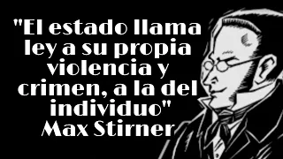 Max Stirner- egoísmo ético, nihilismo y anarquismo individualista - Sábado filosófico 48